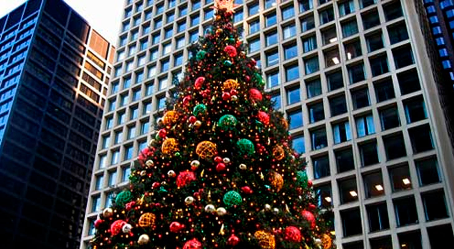 Christmas Tree Lighting Ceremony in Millennium Park