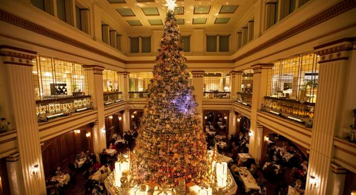 The Great Tree at Macy's Walnut Room