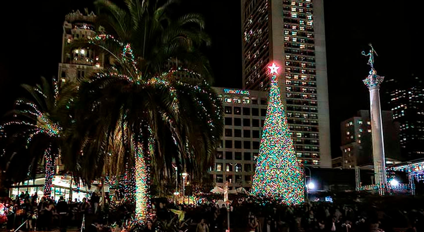 Union Square Tree lighting