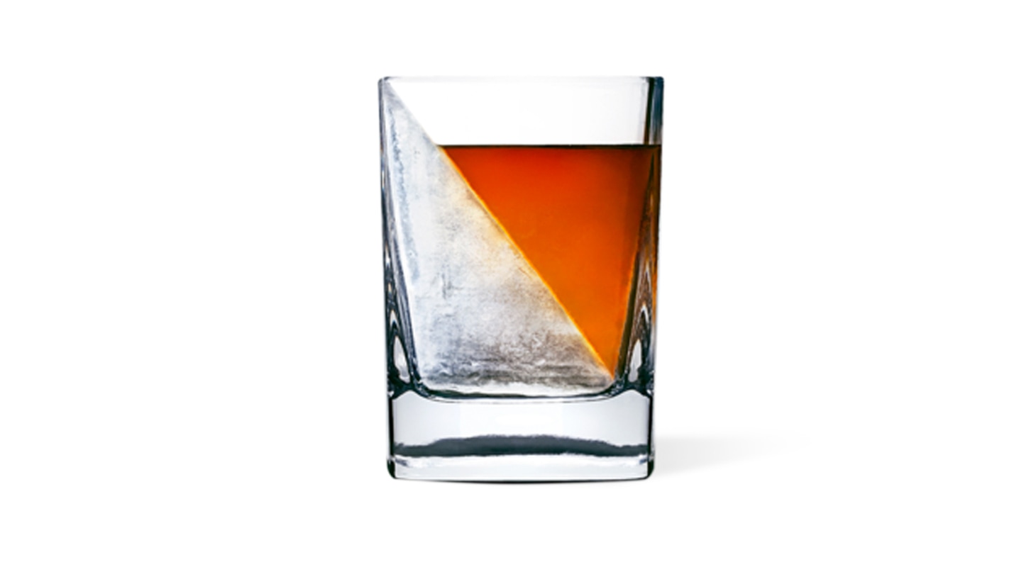 A Corkcicle Whiskey Wedge