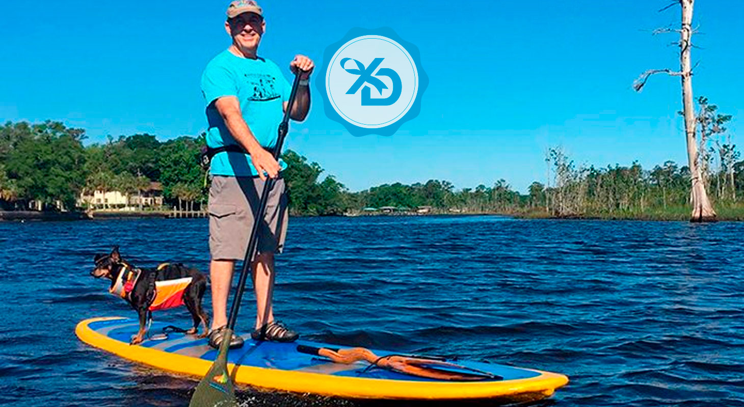 A Standup Paddleboarding Lesson