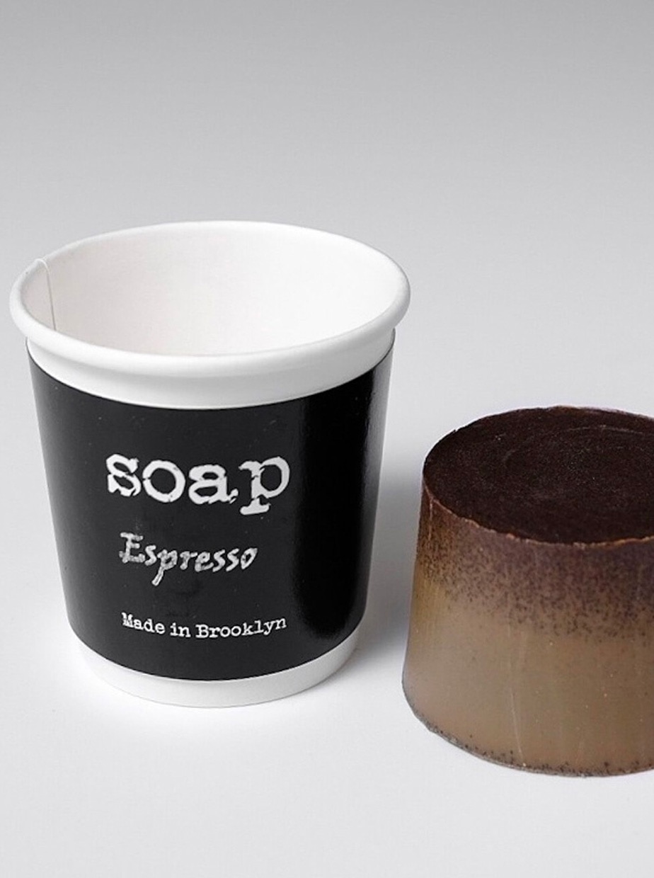 Upcycled coffee soap from 2nd Ground