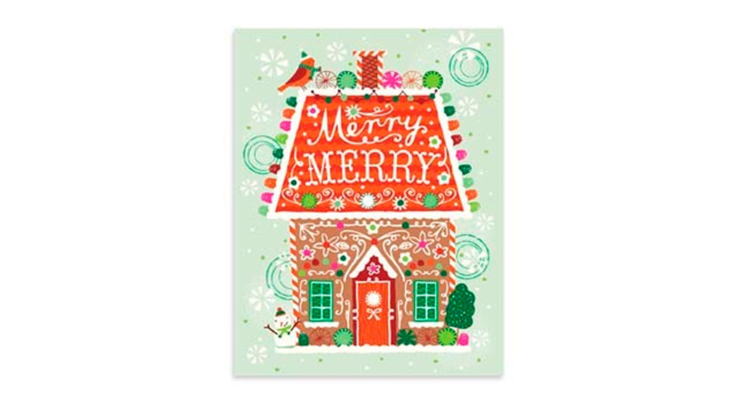 A Sweet Christmas Large Embellished cards