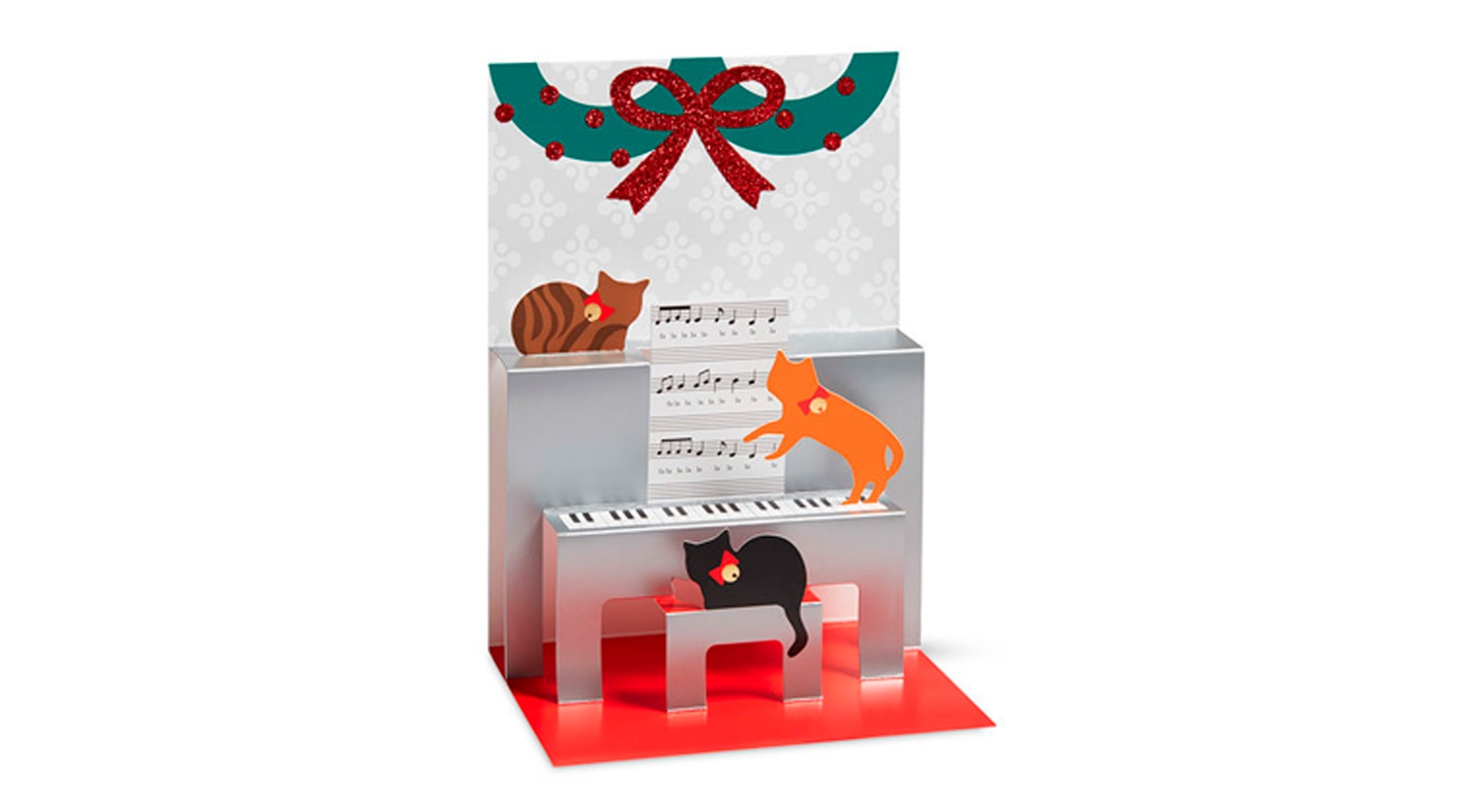 Caroling Cats cards