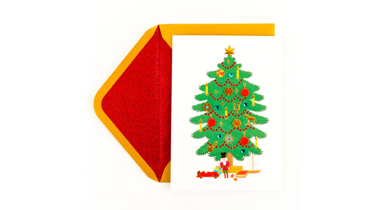 Classic Christmas Tree cards