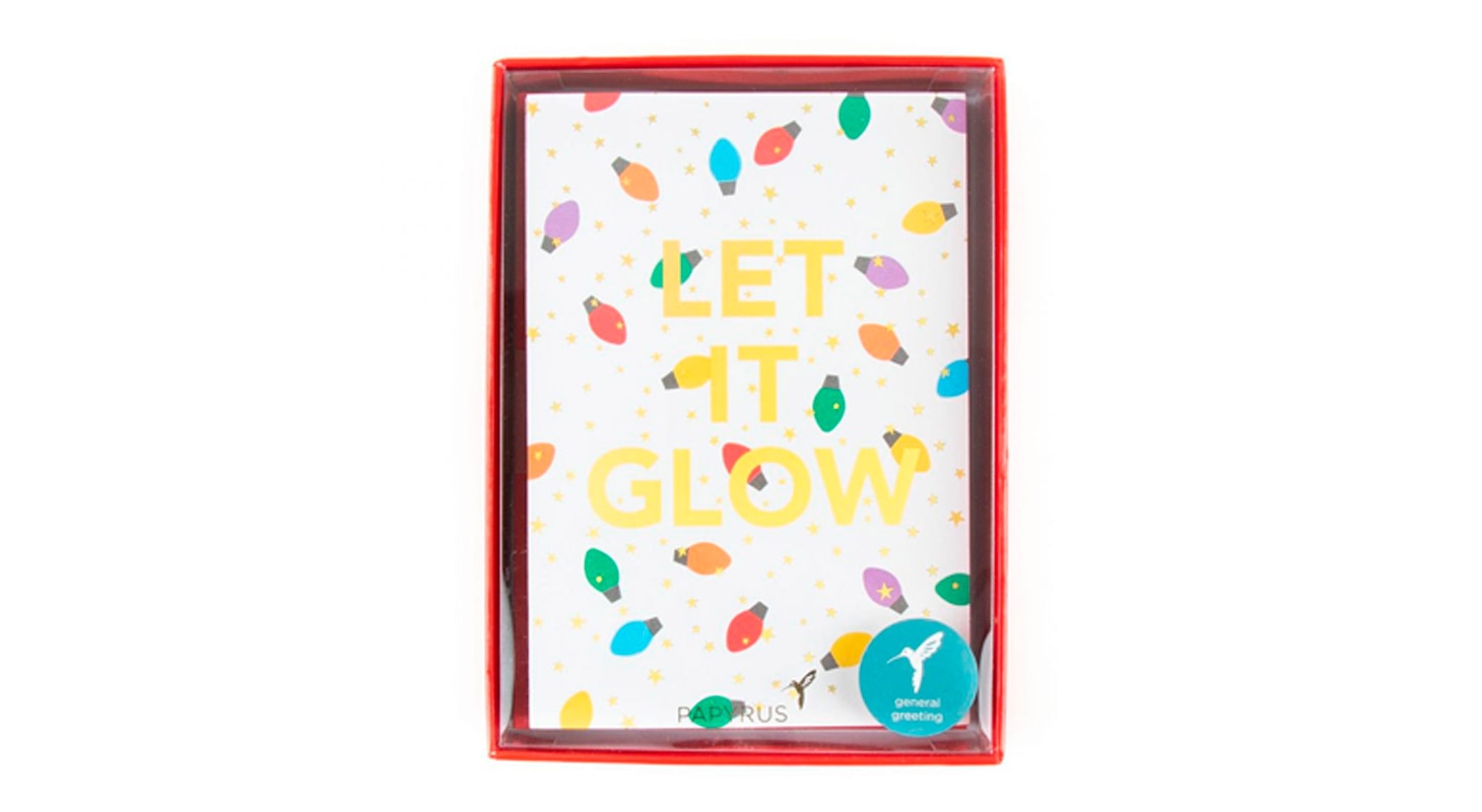 Let It Glow cards