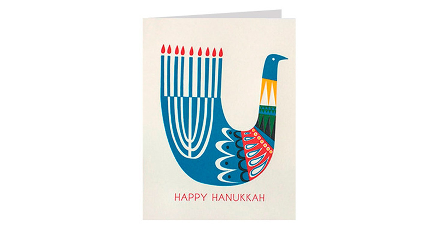 Letterpress Hanukkah cards