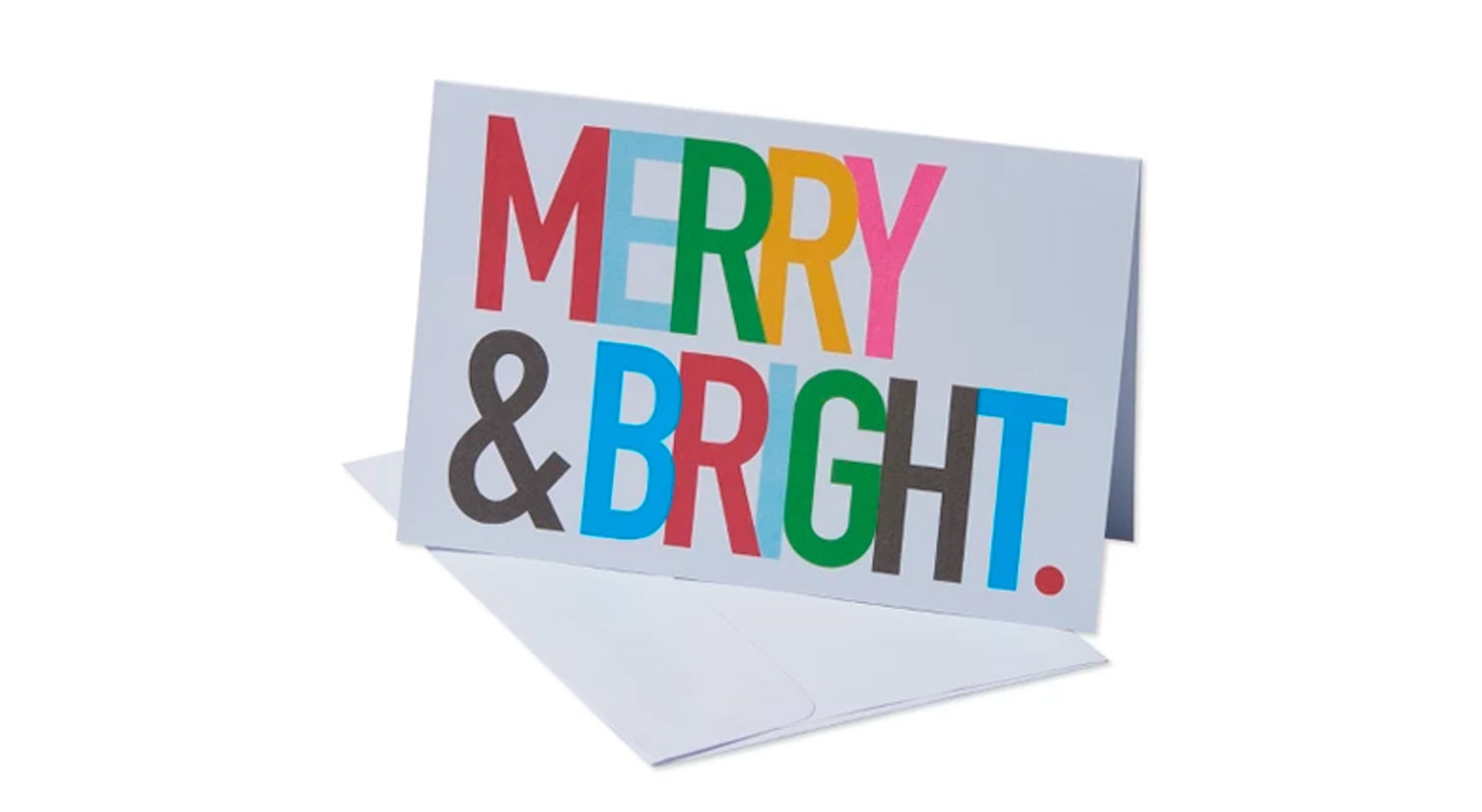 Merry & Bright cards