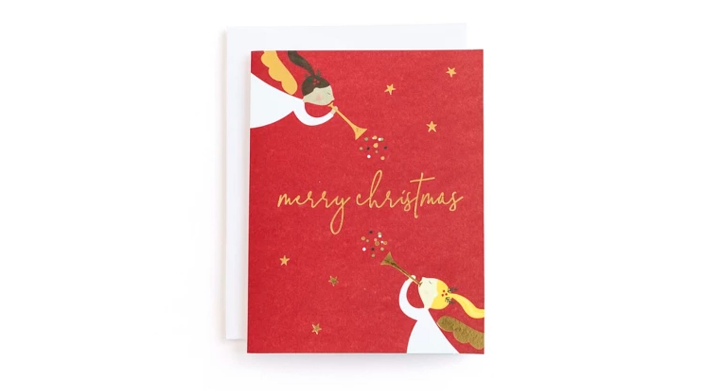 Merry Christmas Angels cards