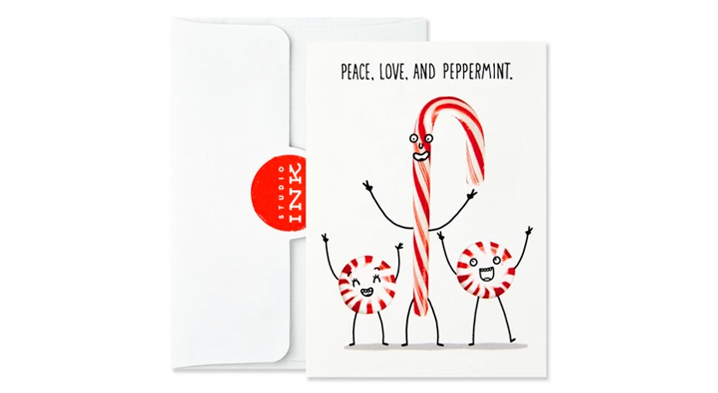 Peppermint Characters cards