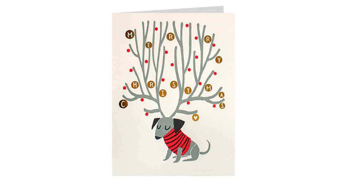 Reindeer Wiener cards