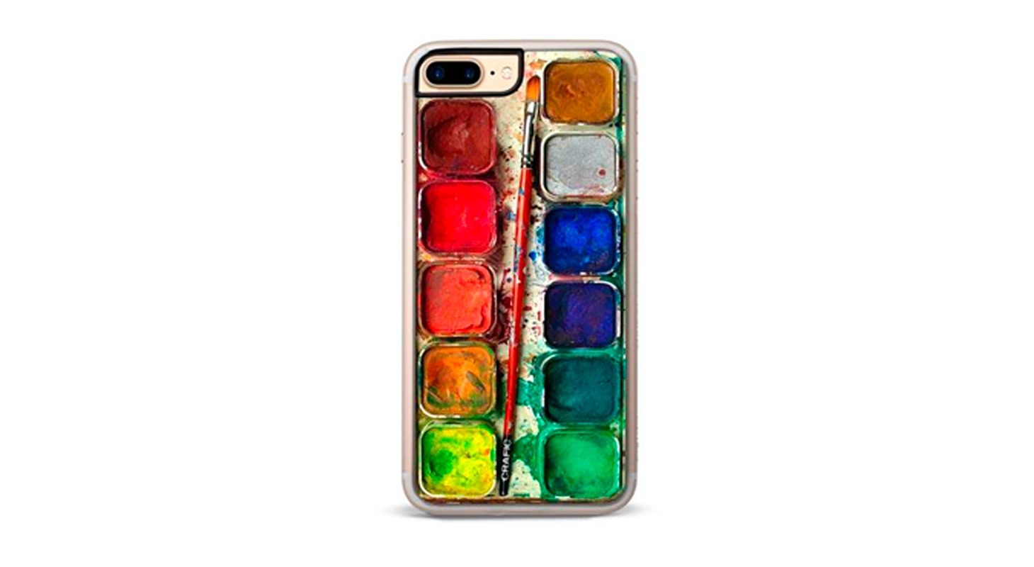 Crafic Watercolor Set iPhone case