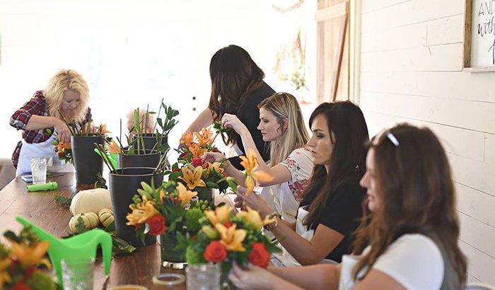 Floral Arrangement Class