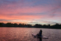 Orlando Sunset Clear Kayak Or Paddleboarding