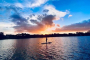 Orlando Sunset Clear Kayak Or Paddleboarding