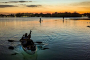 Orlando Sunset Clear Kayak Or Paddleboarding