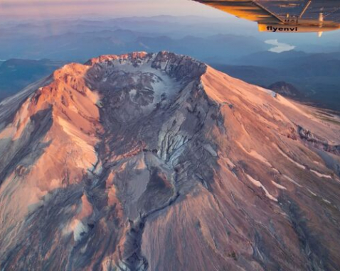 Mount St Helens Flight