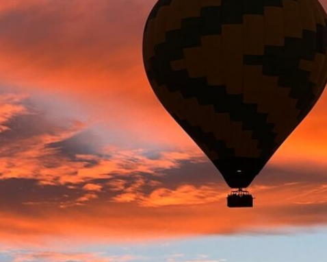 Sunset Balloon Flight