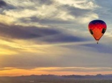 Up, Up, and Away: The Thrill of Riding High in a Hot Air Balloon