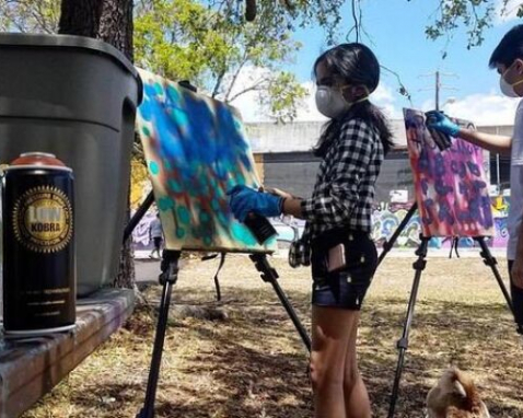 Miami Graffiti Art Spray Paint Experience