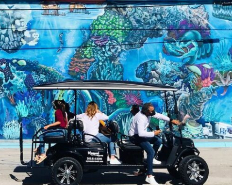 Miami Wynwood Street Art Golf Cart Tour
