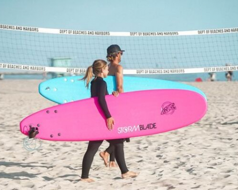 Santa Monica Private Surfing Lesson