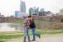 Nashville Riverfront Couples Photoshoot