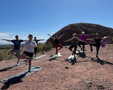 Phoenix Papago Park Guided Hike And Yoga