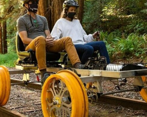 Fort Bragg Electric Railbike Adventure Experience