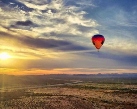 Phoenix Morning Hot Air Balloon Flight