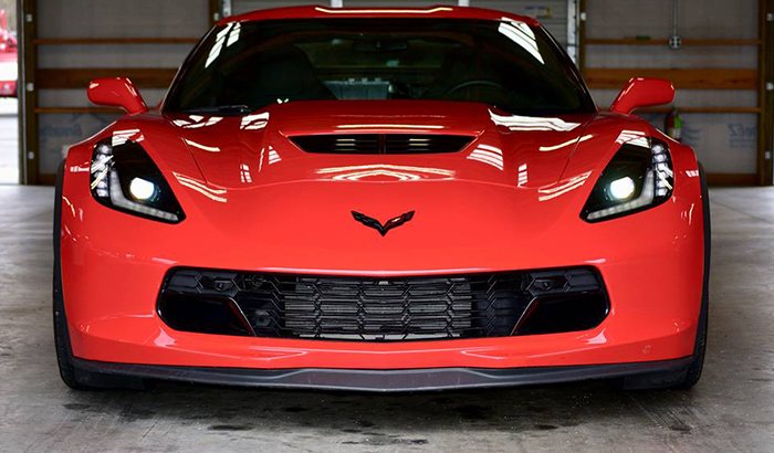 american muscle car driving