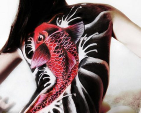 Body Painting Photography Shoot