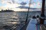 Boston Harbor Sunset Schooner Sailing