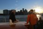 Boston Harbor Sunset Schooner Sailing