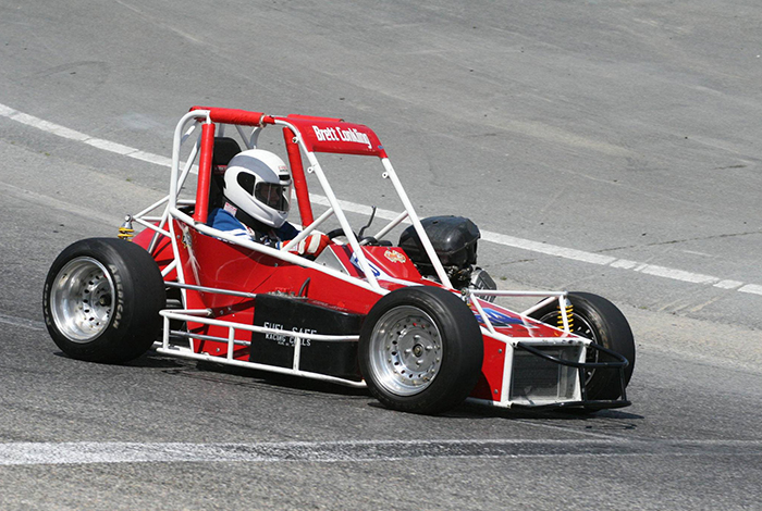 race car that drives on the wall