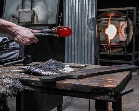 Oakland Glassblowing Class