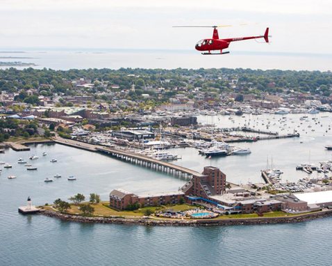 Newport Helicopter Tour