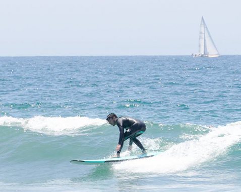 Surfing LA