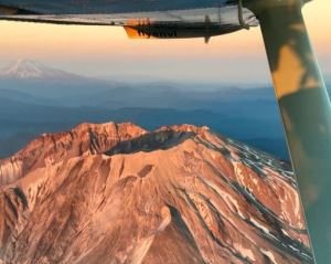 Mount St Helens Flight
