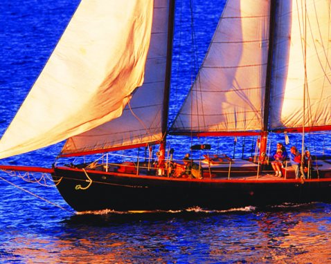 Sailing Maine