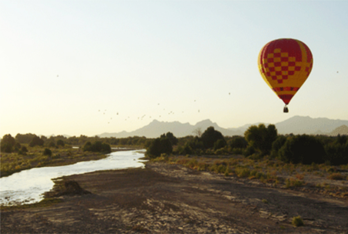 romantic hot air balloon rides