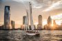 Sunset Schooner Sailing New York
