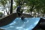 Skateboarding in Manhattan