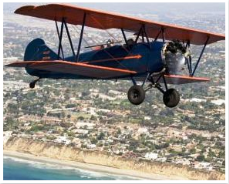 Biplane Flight