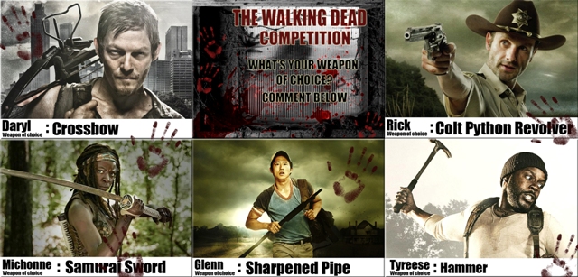walking dead competition photo.