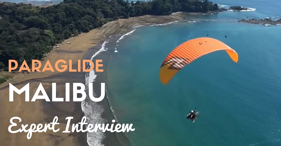 Paragliding in Malibu 13